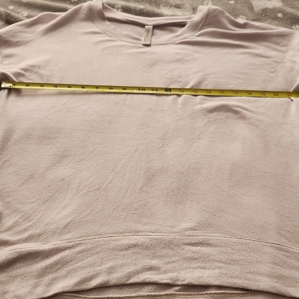 Athleta Soft Balance Berry Crew Neck Sweater